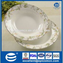 china factory wholesale elegant household soup plate new bone china